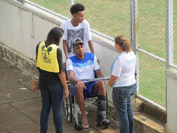 Dedé antes do Jogo